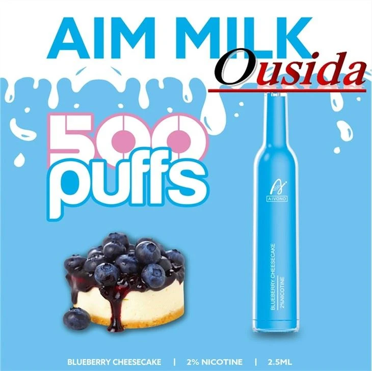 Aim Milk 500 Puffs elektronisk cigarett engångsvape