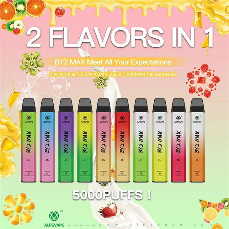 ALPSVAPE BY2 MAX 5000 elektronisk cigarett engångsvape