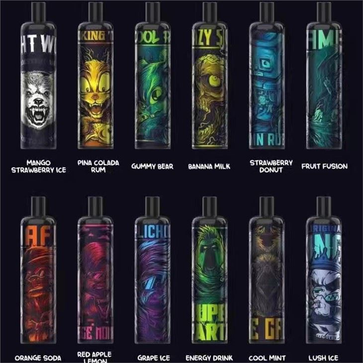 Energy 5000 Puff Uppladdningsbar Mesh Coil Disponibel Vape