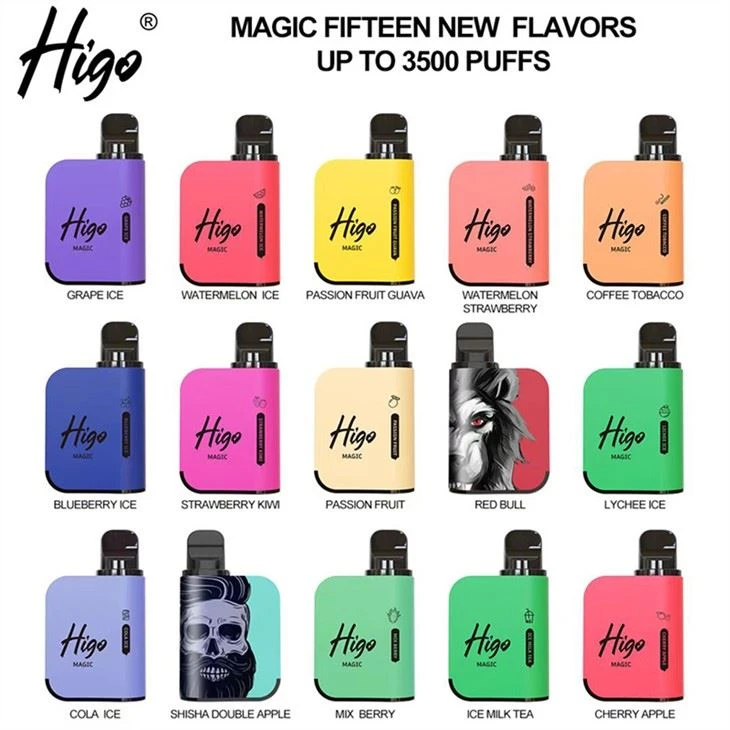 Higo MAGIC 3500 elektronisk cigarett engångsvape