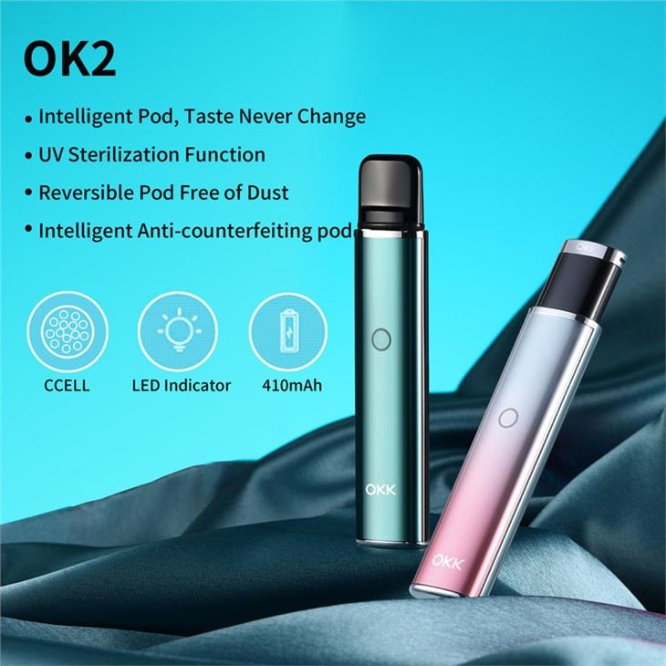 OKK K2 elektronisk cigarett disponibel vape
