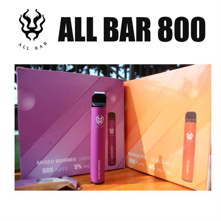 ALL BAR 800 Elektronisk engångscigarett