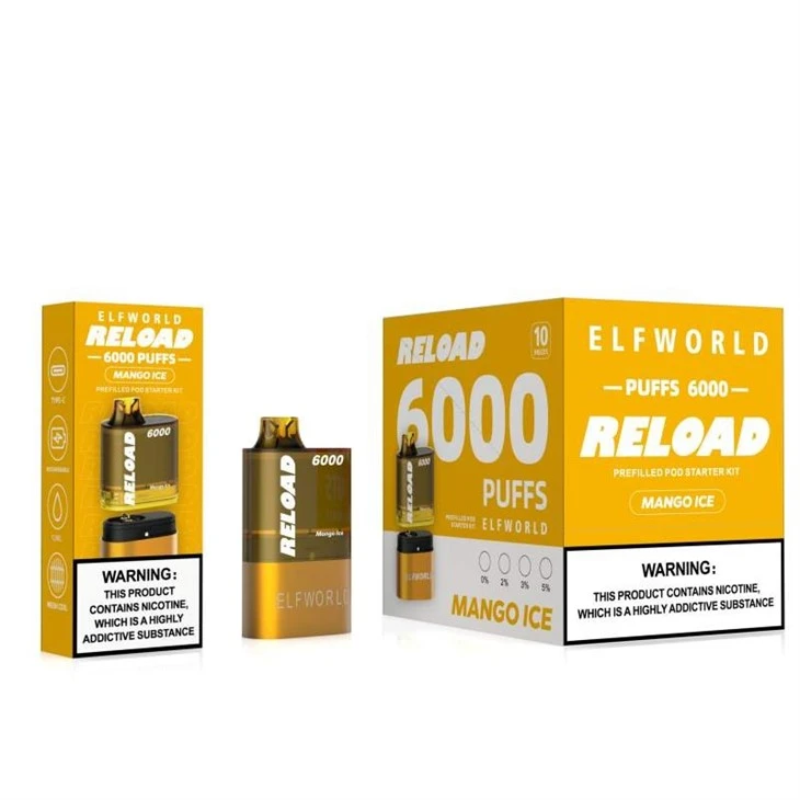 ELFWORLD RELOAD 6000PUFFS