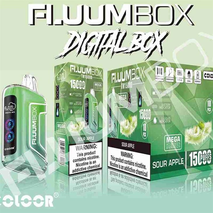 FLUUM LÅDA DIGITAL LÅDA 15000 PUFFAR