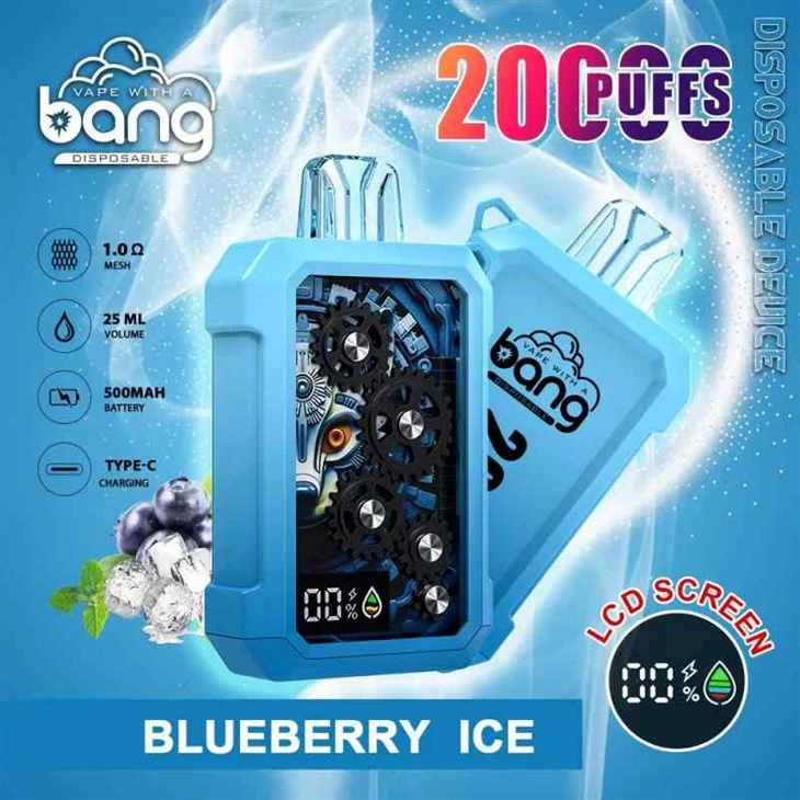Bang 20000 Puffs färgskärm