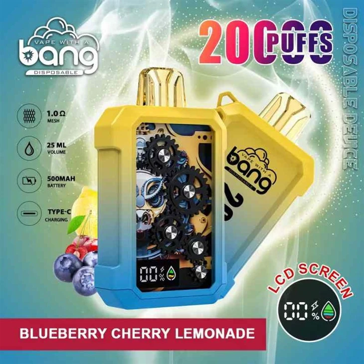 Bang 20000 Puffs Screen Disponibel Vape
