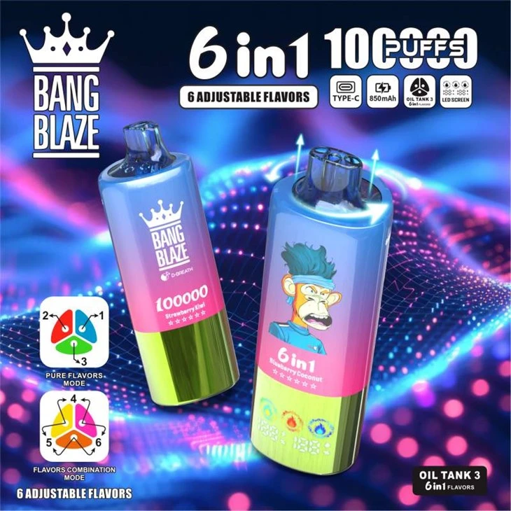 Bang Blaze 6 i 1 100 k