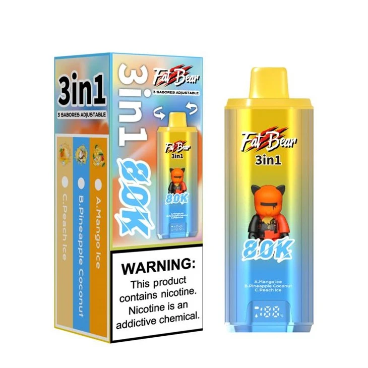 Fettbjörn 3 i 1 80 k puffs