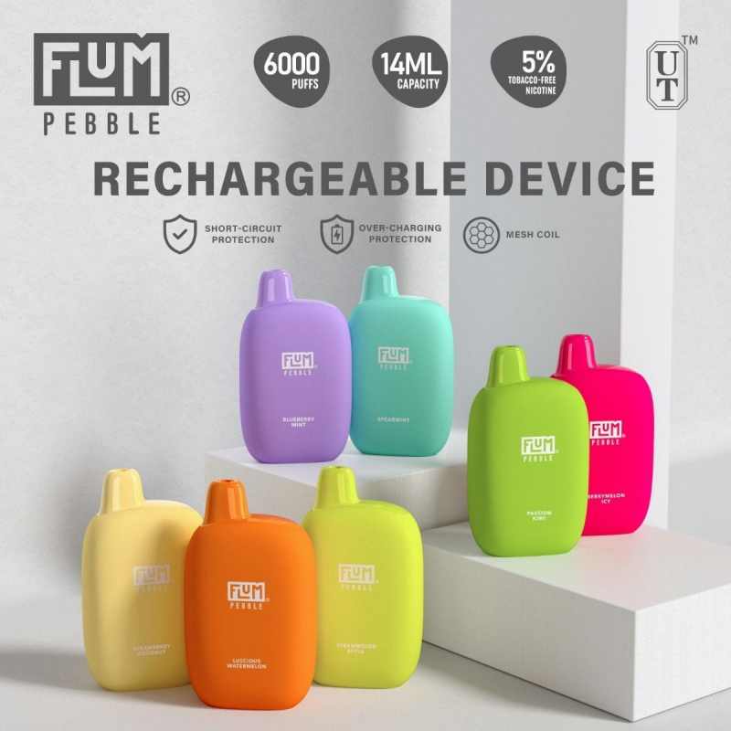 FLUM Pebble 6000 Puffar engångsvape