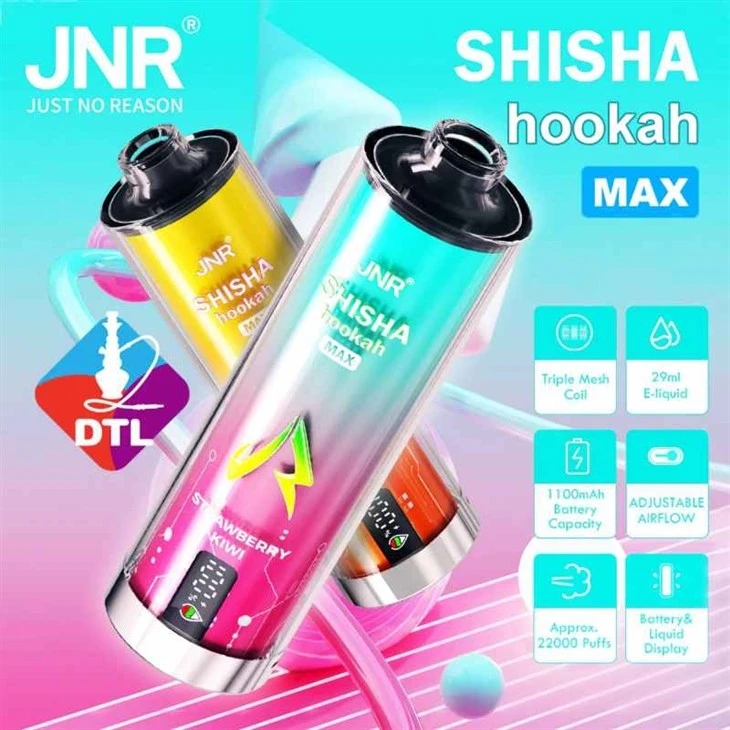 JNR Shisha Vattenpipa Max