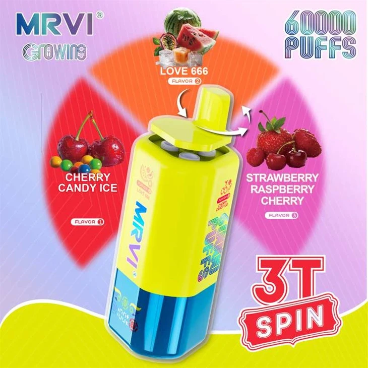 Mrvi Crowing 60000 puffs trippel smak