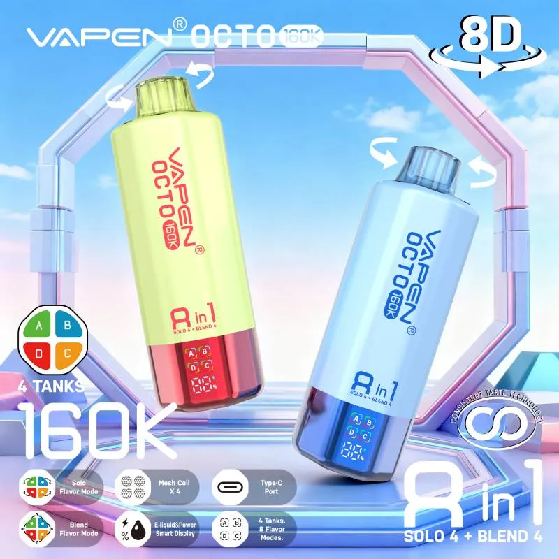VAPEN OCTO 160K 8in1 2 VAPEN OCTO 160K 8in1 2