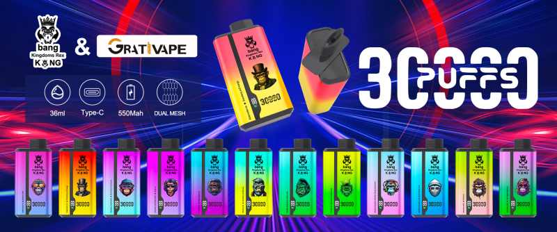 GRATIVAPE bang kingdoms Rex King 30000 6 GRATIVAPE bang kingdoms Rex King 30000 6