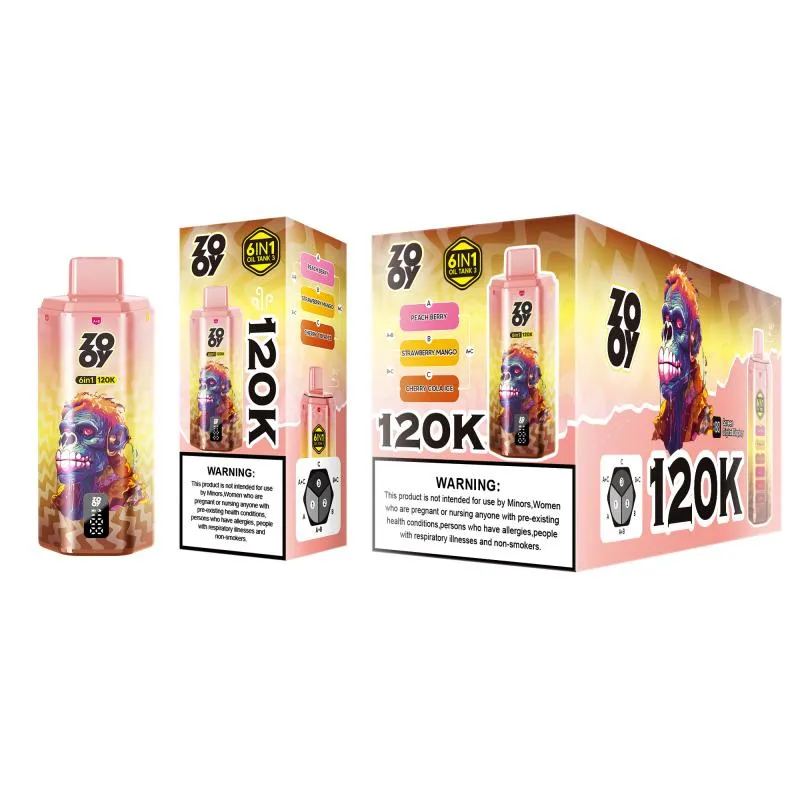 ZOOY VAPE 6 IN 1 120K oil tank 311 ZOOY VAPE 6 IN 1 120K oil tank 311