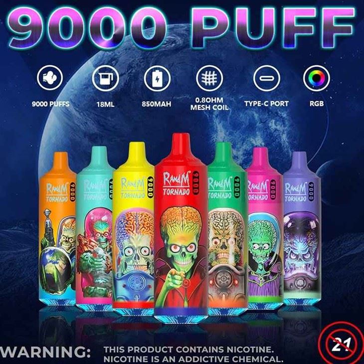 Randm Tornado 9000 Puffs Disposable Vape