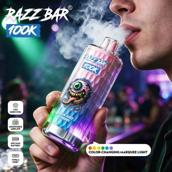 Razz Bar 100K puffar
