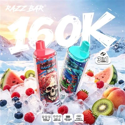 Razz Bar 3in1 160K Puffar