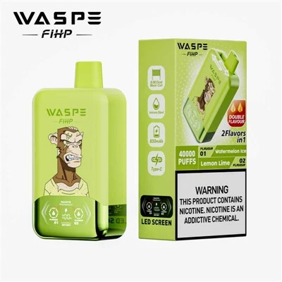 Waspe 40000 puffs dubbla tvillingar