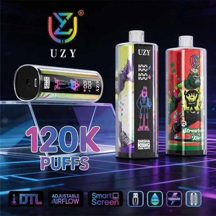 UZY SHISHA HOOKAH KING 120K Puffs price