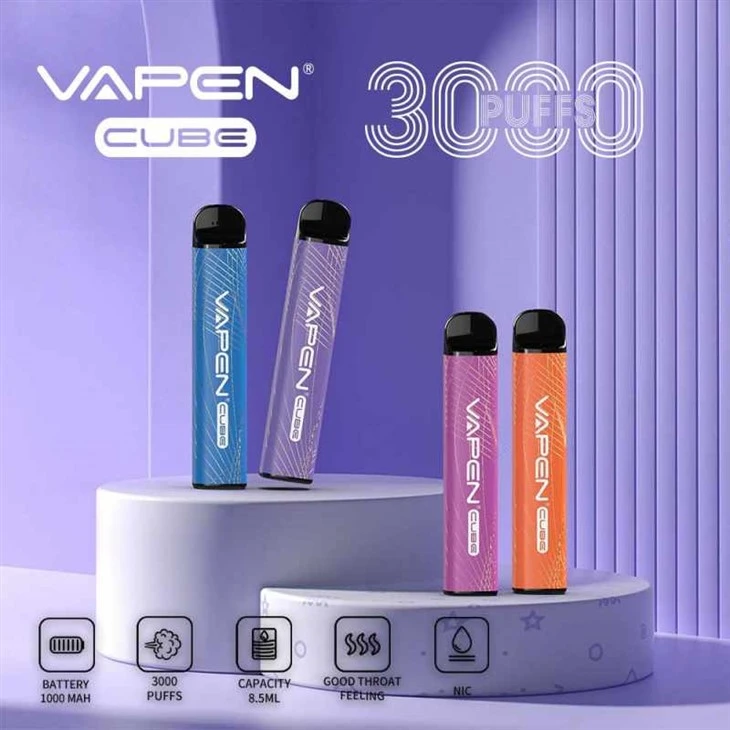 VAPEN CUBE 3000 Puffar Vape