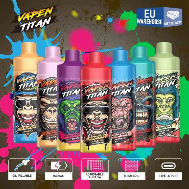 VAPEN TITAN 10000 Puffar