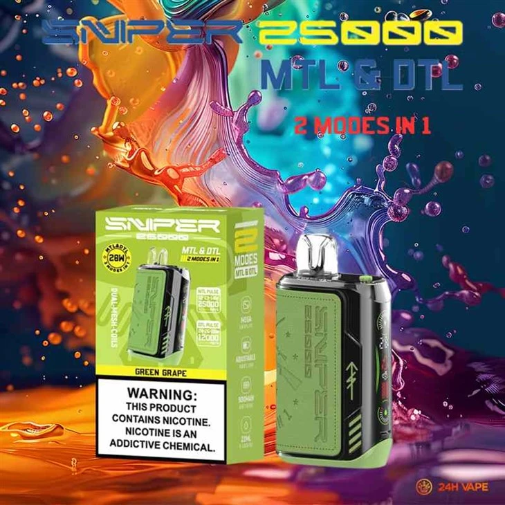 VAPMOD SNIPER 25000 Puffar