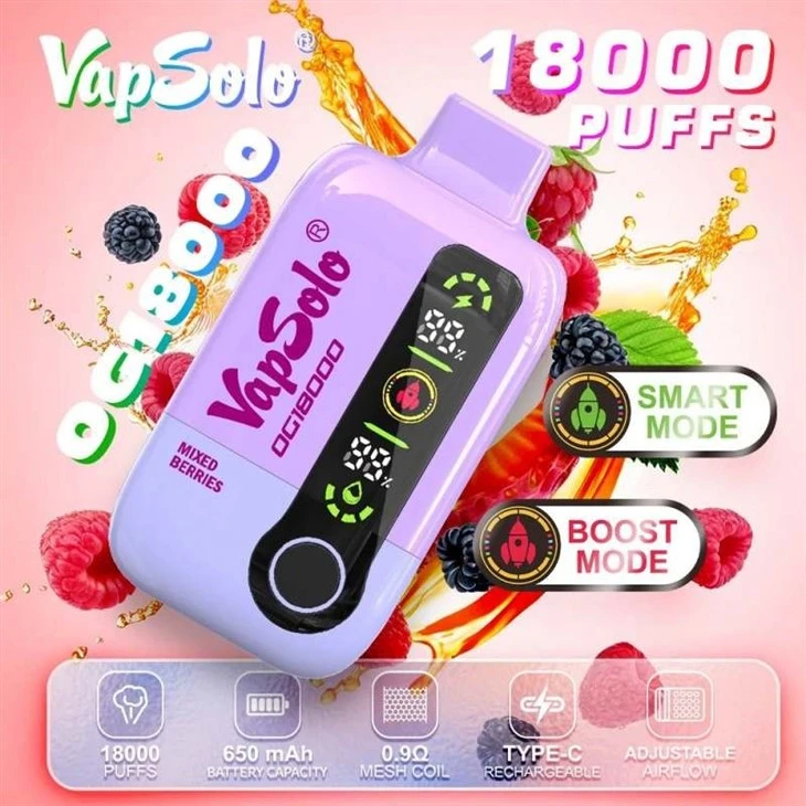 Vapsolo DG 18000 Puffs Vape