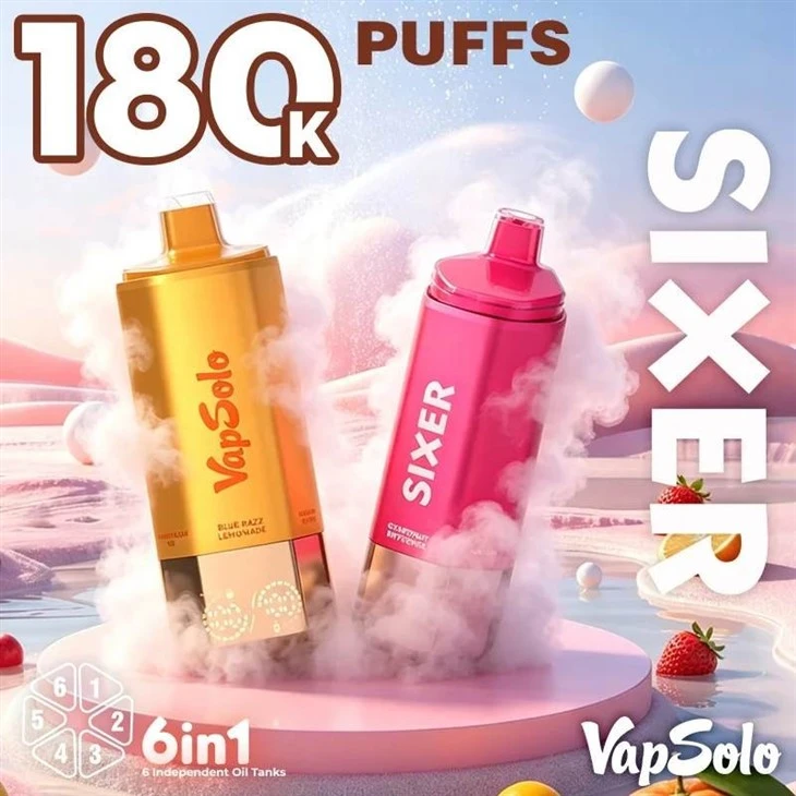 Vapsolo Sixer 180K Puffs suppliers