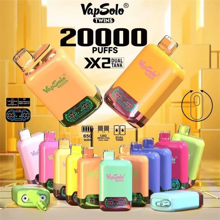 VapSolo Twins 20000 Puffs engångsvape