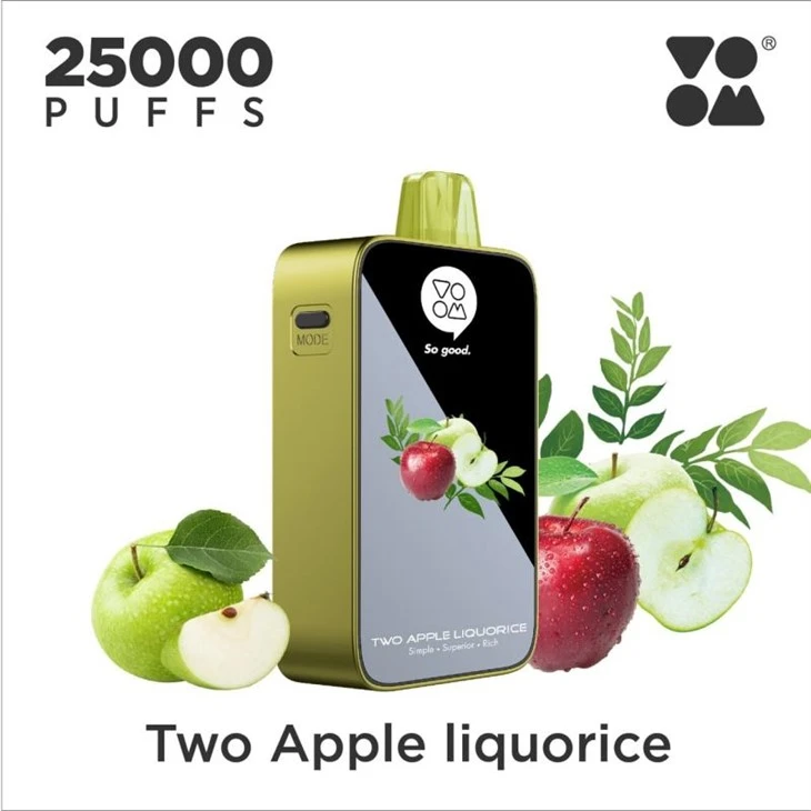 Voom sprängde 25000 puffs vape