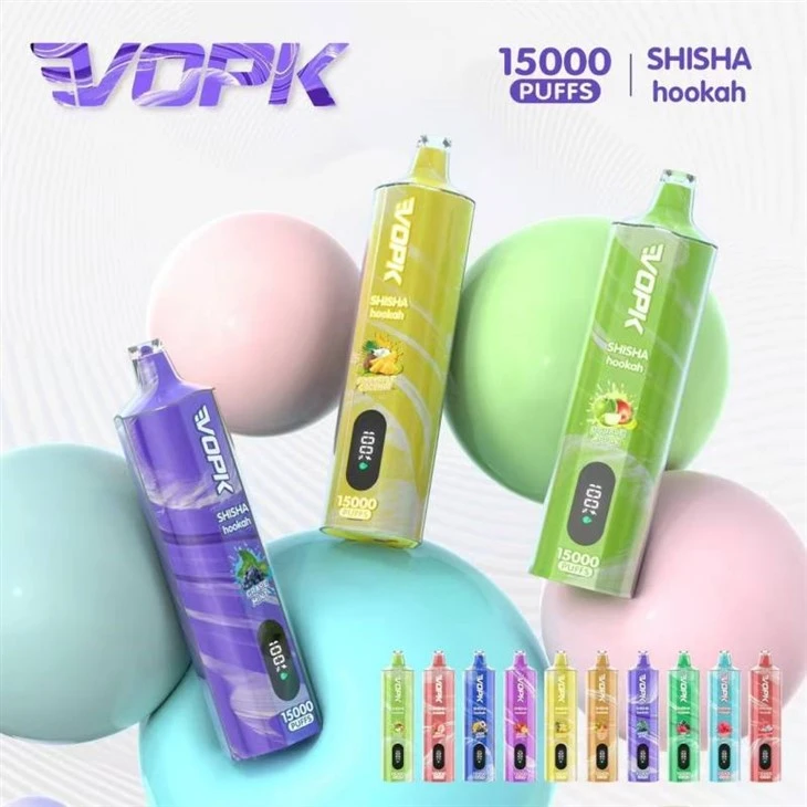 VOPK Shisha vattenpipa 15K puffar